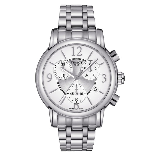 Tissot Dressport (Stainless Steel, Grey) Arabic And Indexes