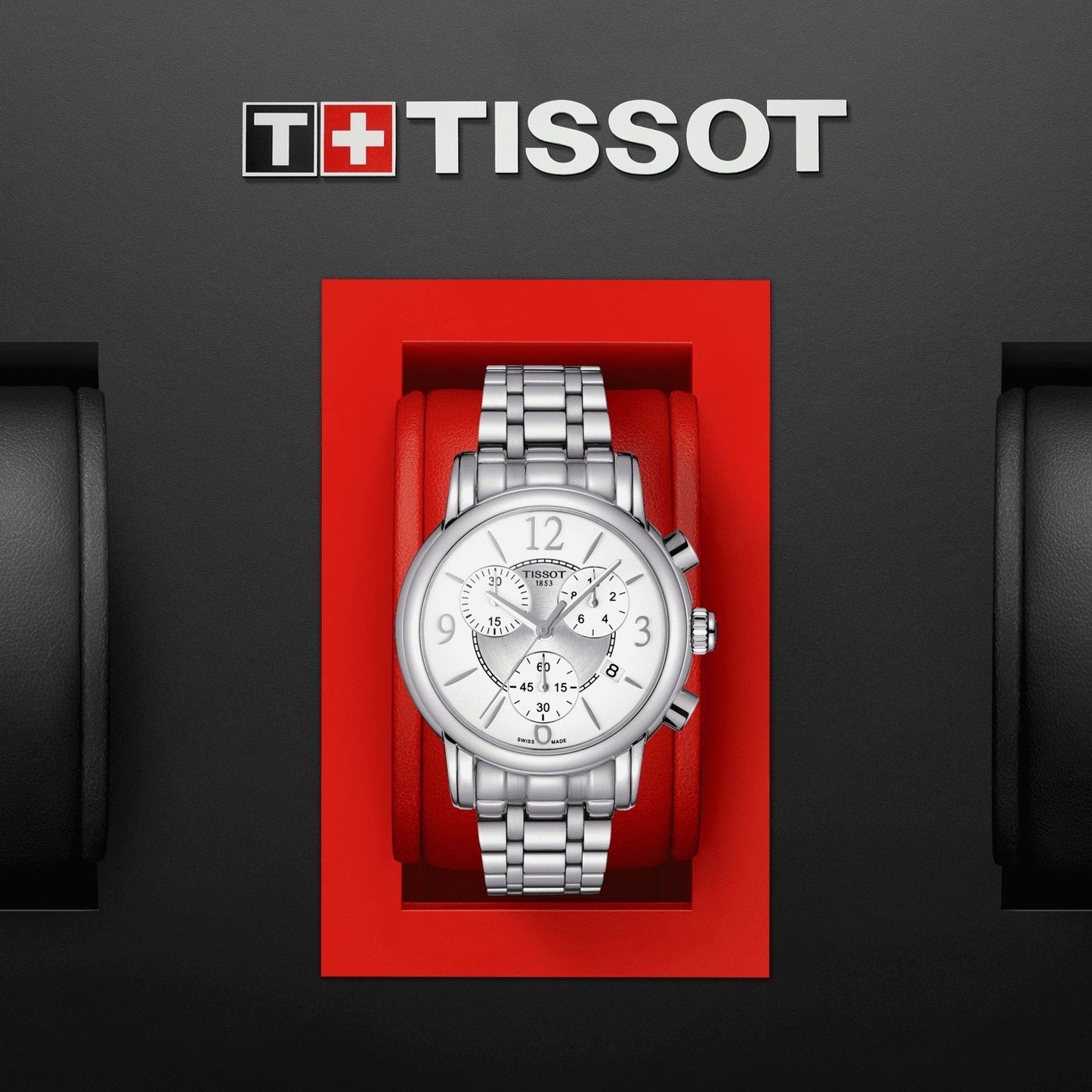 Tissot Dressport (Stainless Steel, Grey) Arabic And Indexes