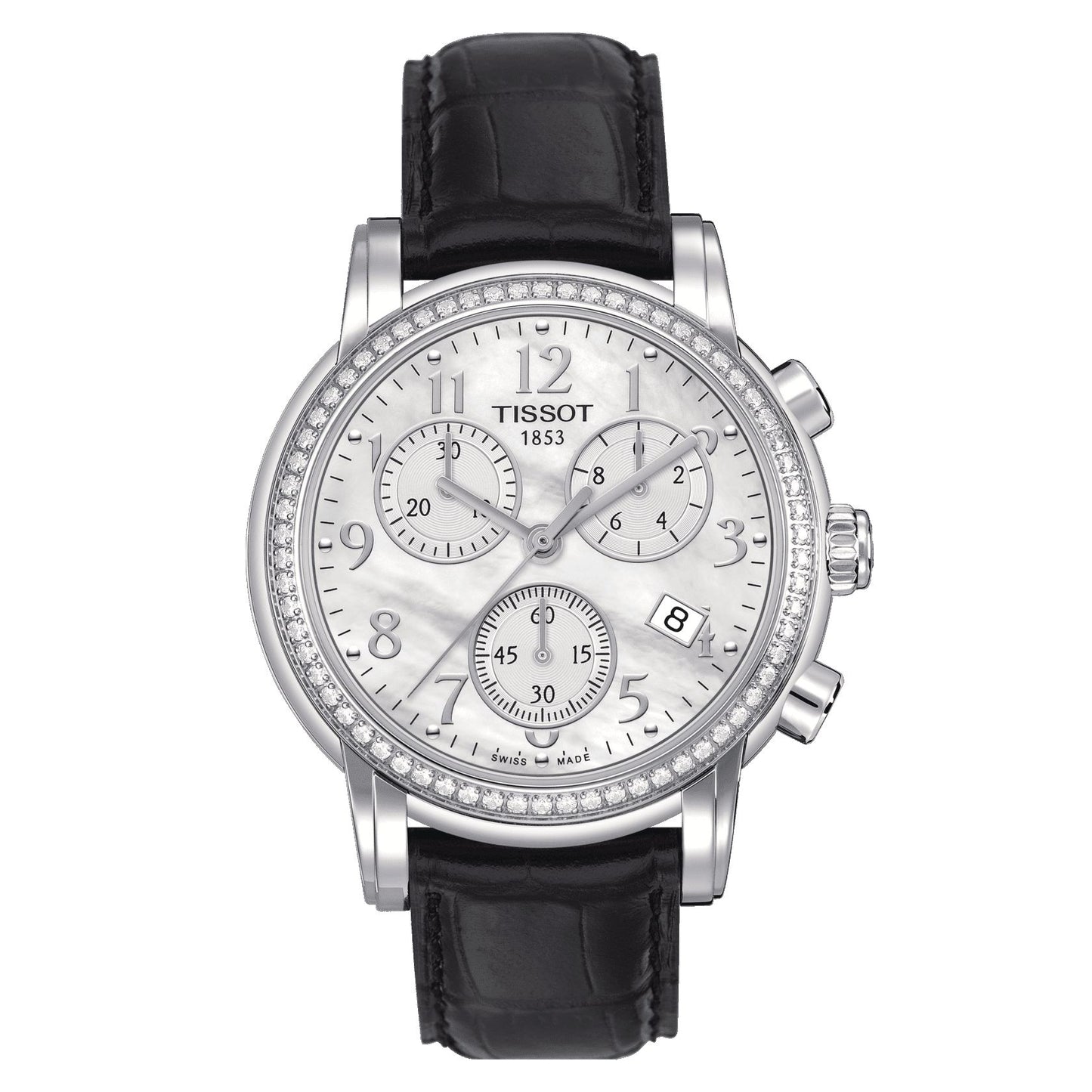 Tissot Dressport (Leather, Black) Arabic