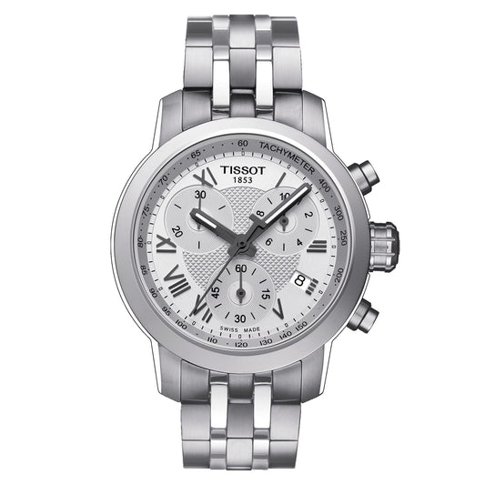Tissot Prc 200 Chronograph Lady (Stainless Steel, Grey) Roman