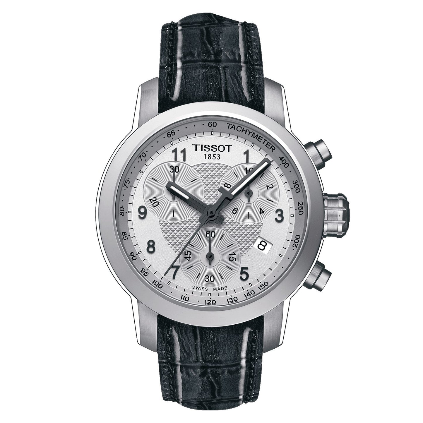 Tissot Prc 200 Chronograph Lady (Leather, Grey) Arabic