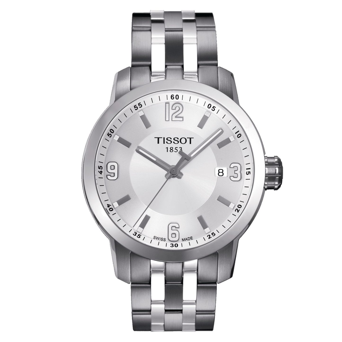 Tissot Prc 200 (Stainless Steel, Grey) Arabic And Indexes