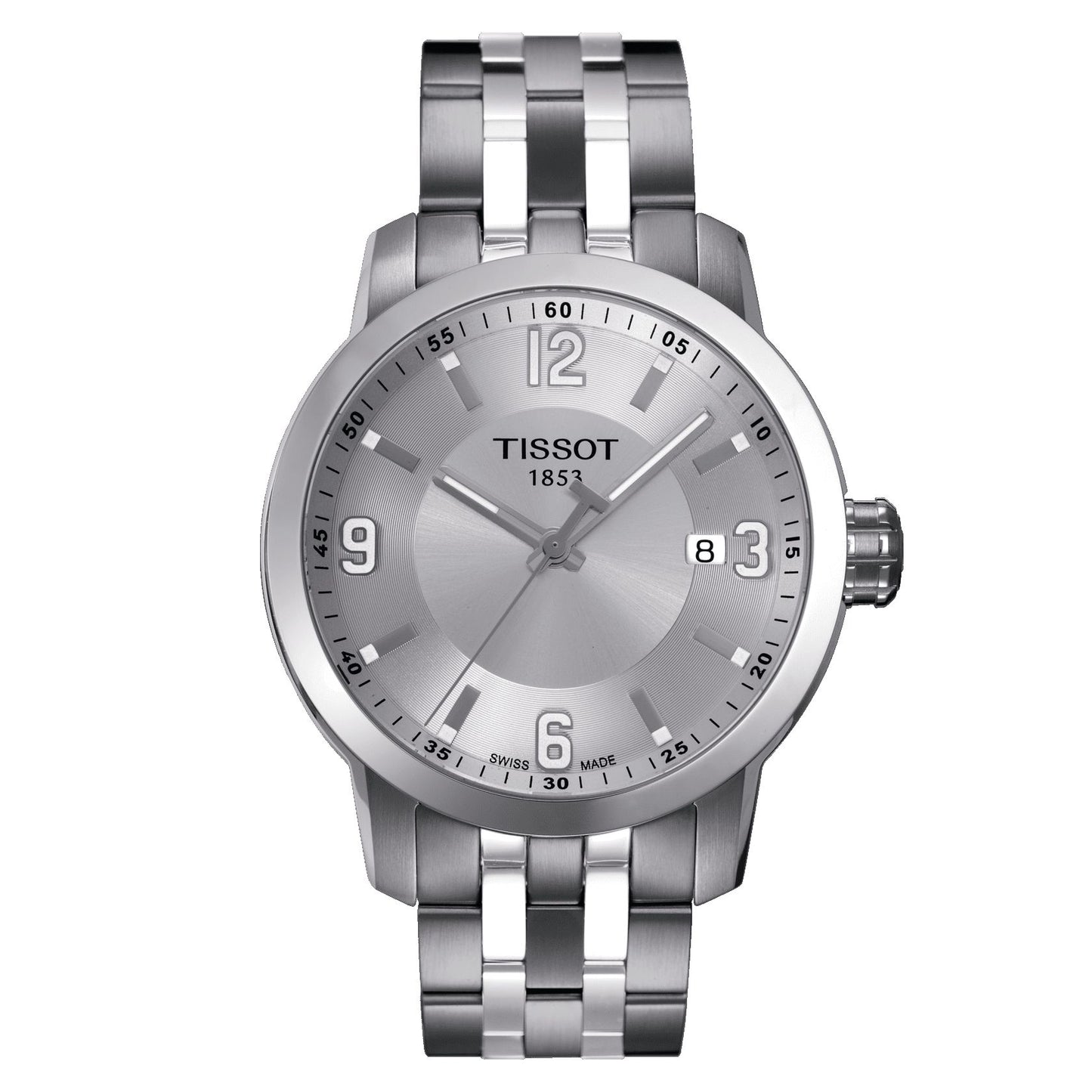 Tissot Prc 200 (Stainless Steel, Grey) Arabic And Indexes
