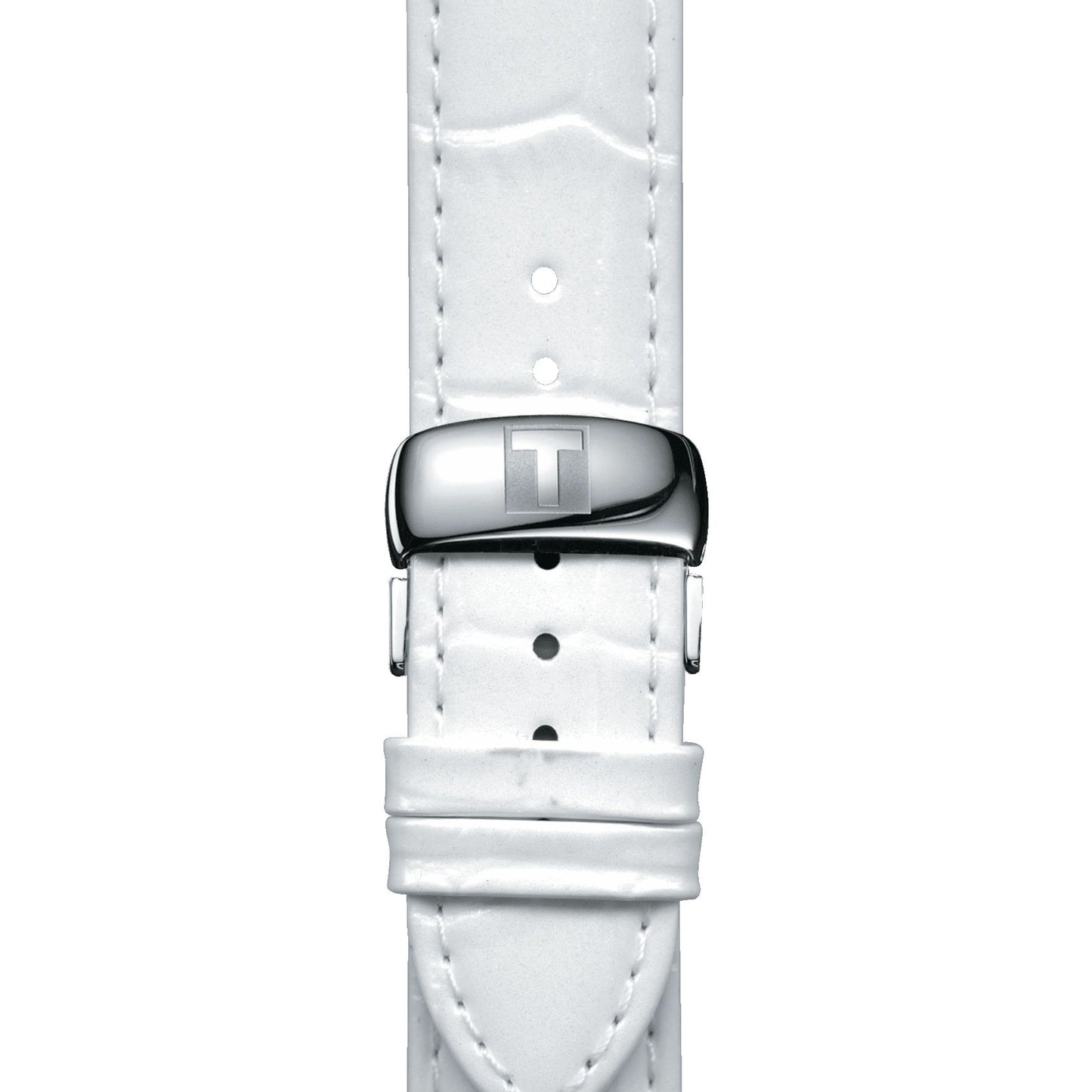 Tissot Prc 200 Quartz Chronograph (Leather, White) Arabic And Indexes
