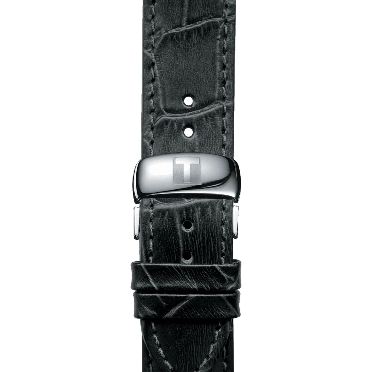Tissot Prc 200 Fencing Chronograph (Leather, Black) Roman And Indexes