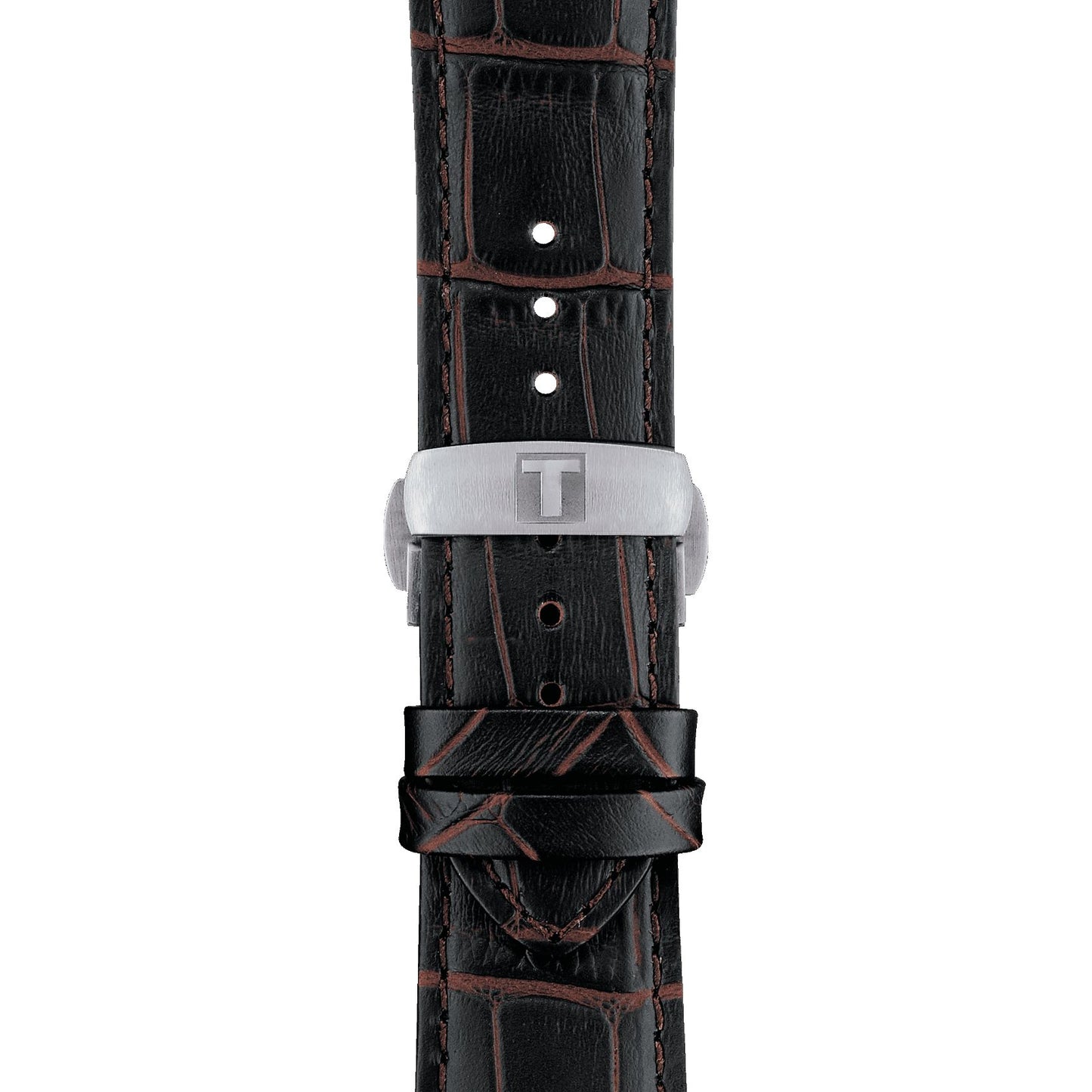 Tissot Prc 200 Automatic Chronograph (Leather, Brown) Arabic And Indexes