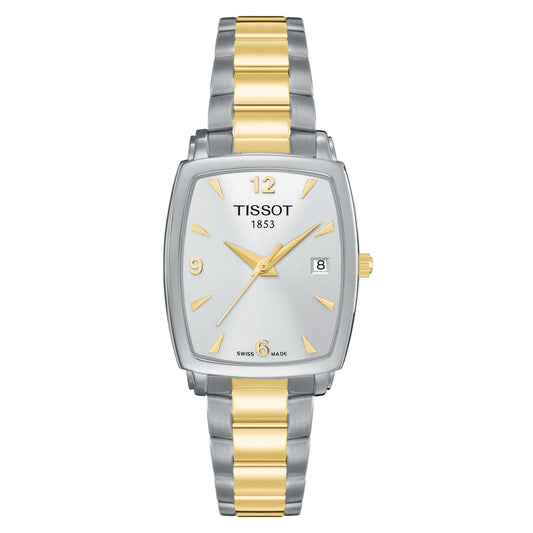 Tissot Everytime (Stainless Steel, Grey/Yellow Gold 1N14) Arabic And Indexes