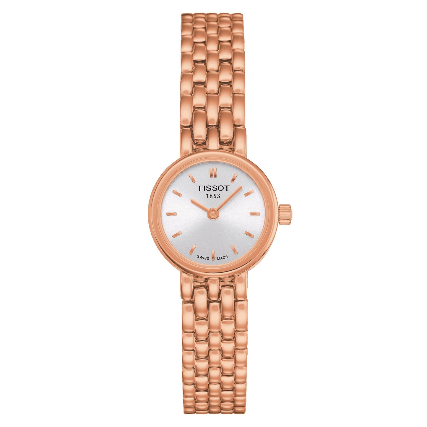 Tissot Lovely (Stainless Steel, Rose Gold 4N) Indexes