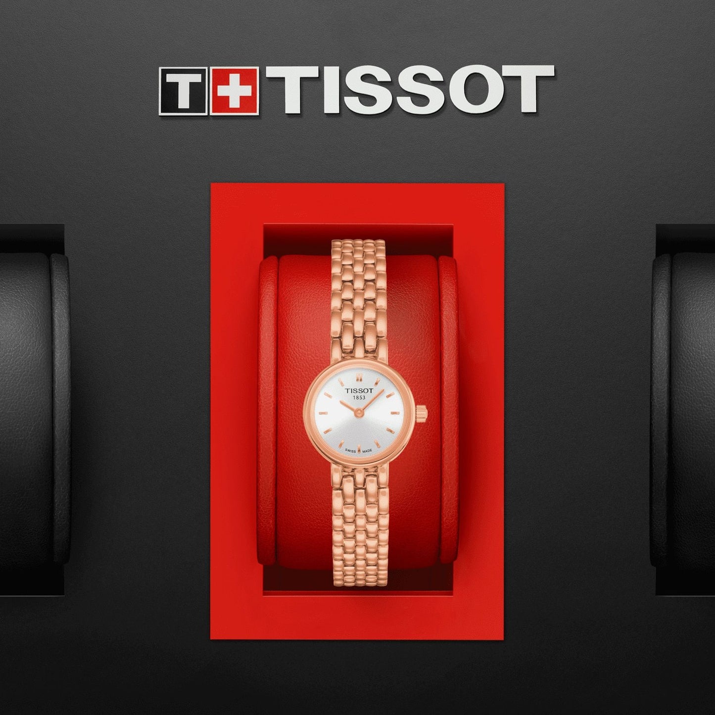Tissot Lovely (Stainless Steel, Rose Gold 4N) Indexes