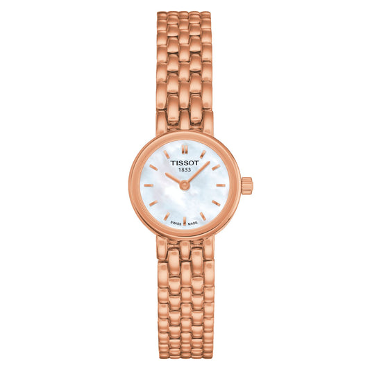 Tissot Lovely (Stainless Steel, Rose Gold 4N) Indexes