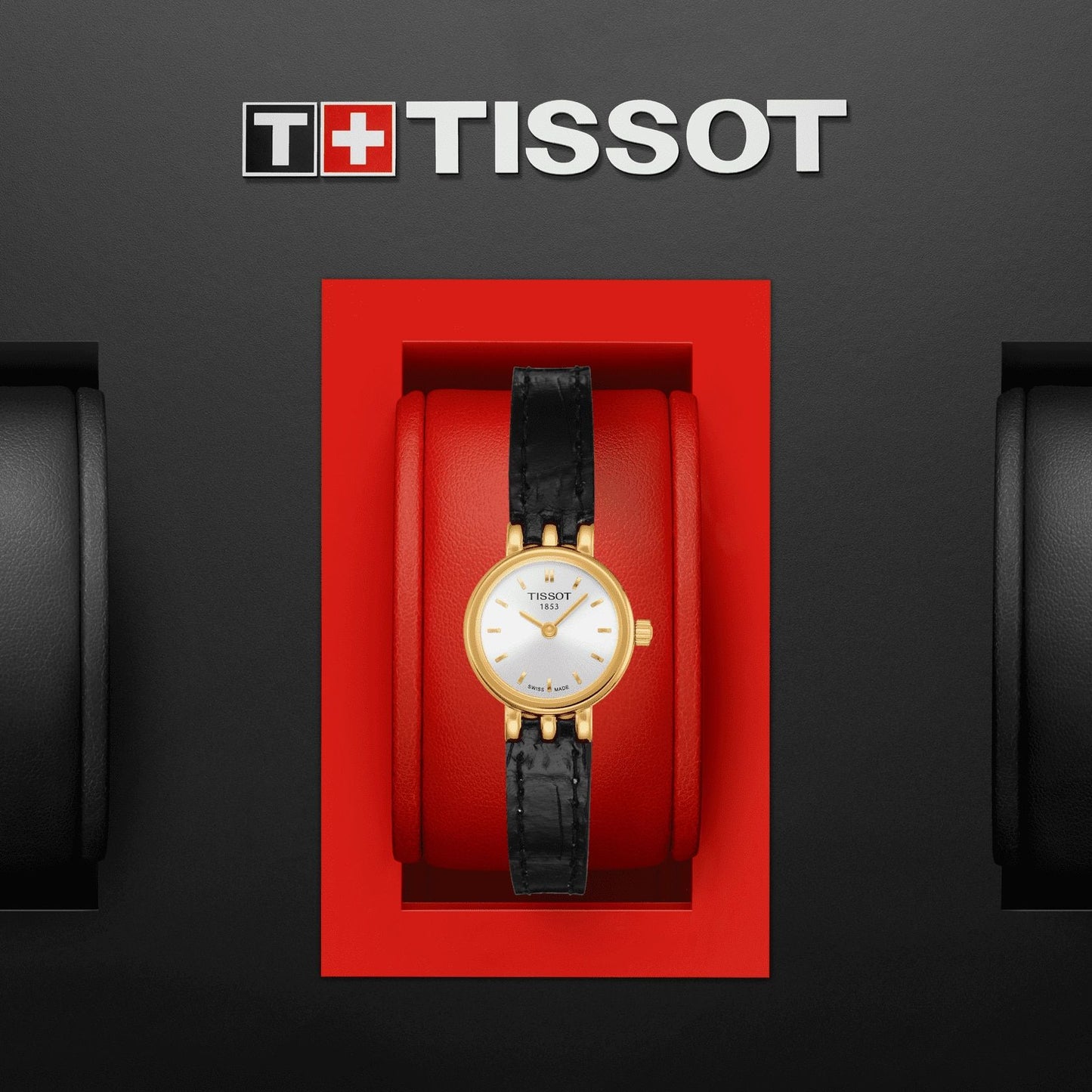 Tissot Lovely (Leather, Black) Indexes