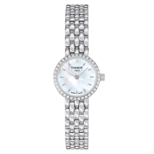 Tissot Lovely (Stainless Steel, Grey) Indexes And Diamond