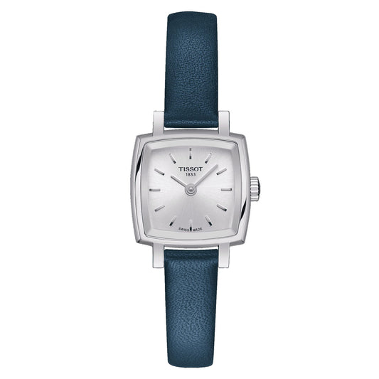 Tissot Lovely Square (Leather, Blue) Indexes