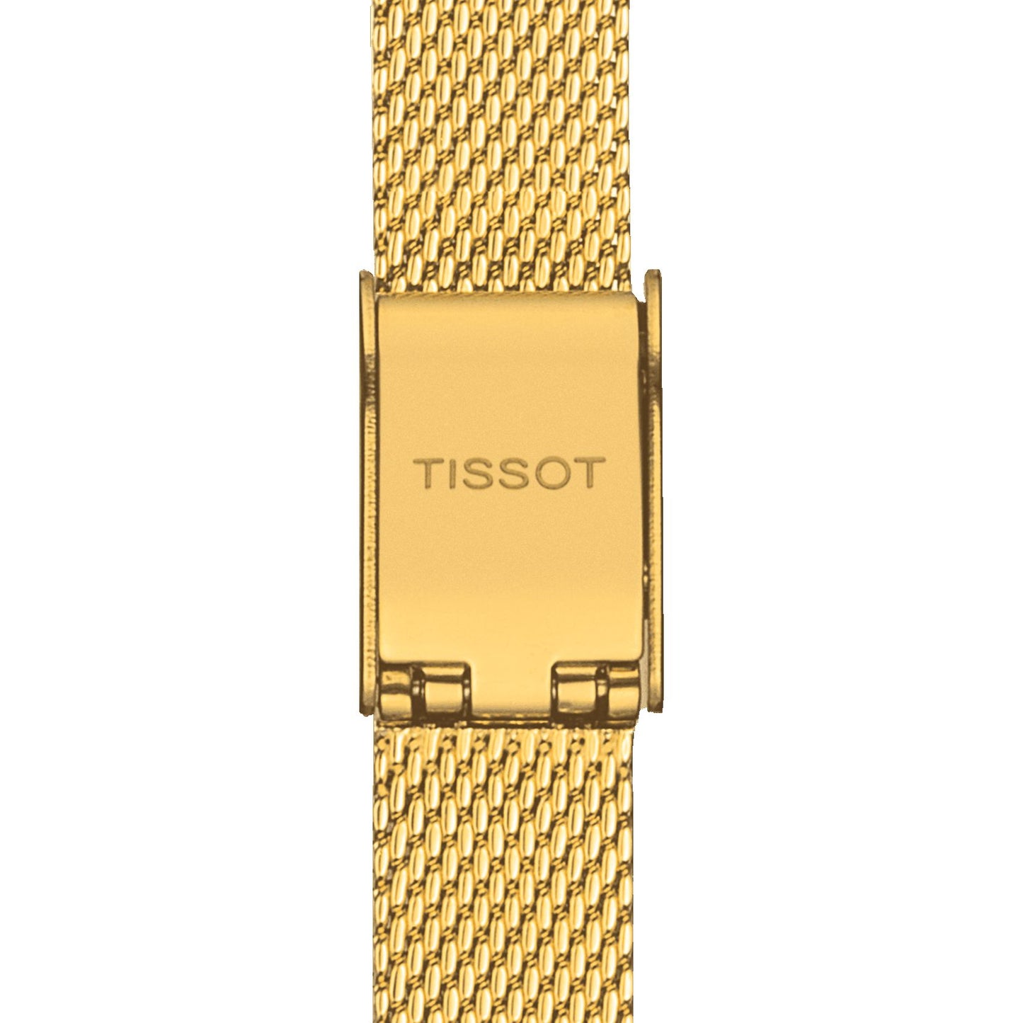 Tissot Lovely Square (Stainless Steel, Grey/Yellow Gold 1N14) Indexes