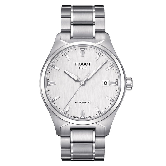 Tissot T-Tempo Automatic (Stainless Steel, Grey) Indexes