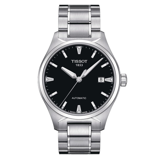 Tissot T-Tempo Automatic (Stainless Steel, Grey) Indexes