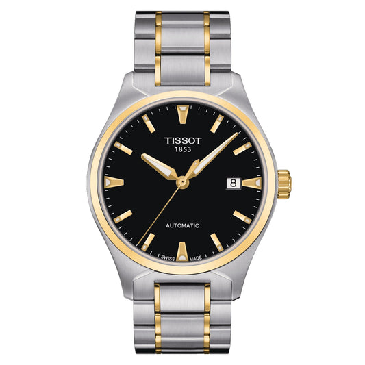 Tissot T-Tempo Automatic (Stainless Steel, Grey/Golded) Indexes
