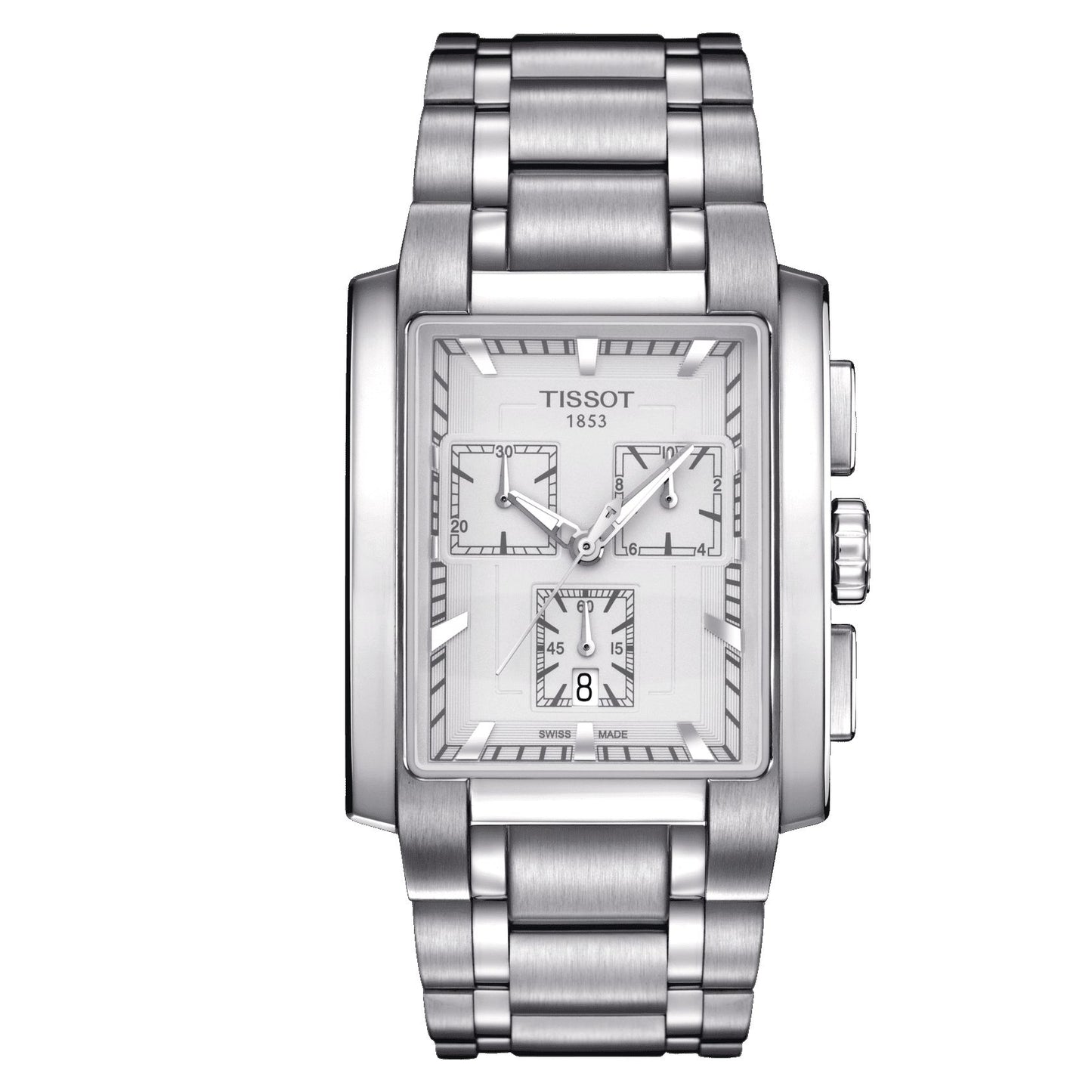 Tissot Txl Chronograph Gent (Stainless Steel, Grey) Indexes