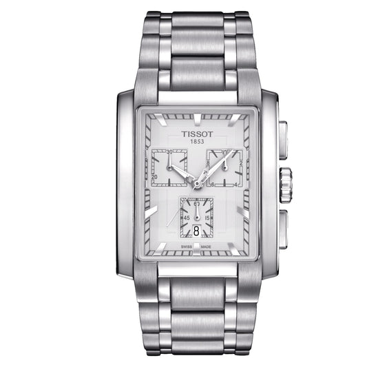 Tissot Txl Chronograph Gent (Stainless Steel, Grey) Indexes