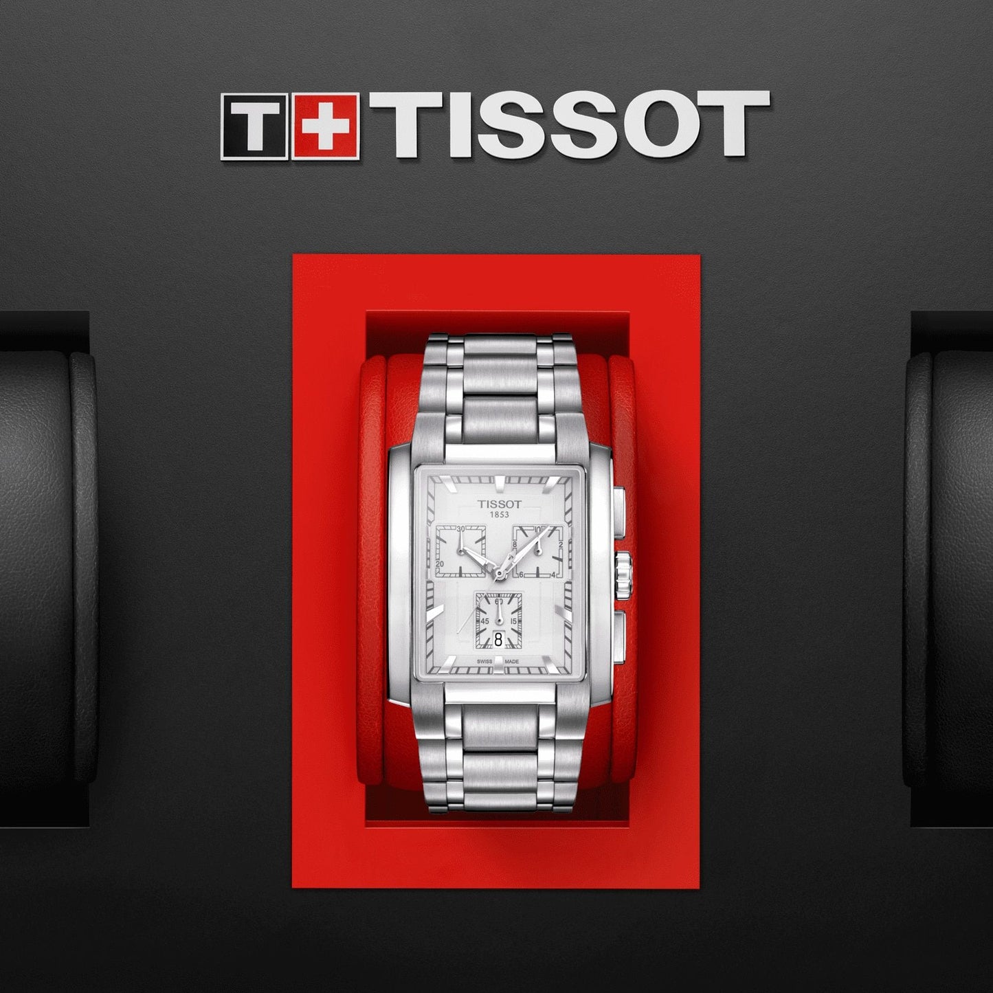 Tissot Txl Chronograph Gent (Stainless Steel, Grey) Indexes