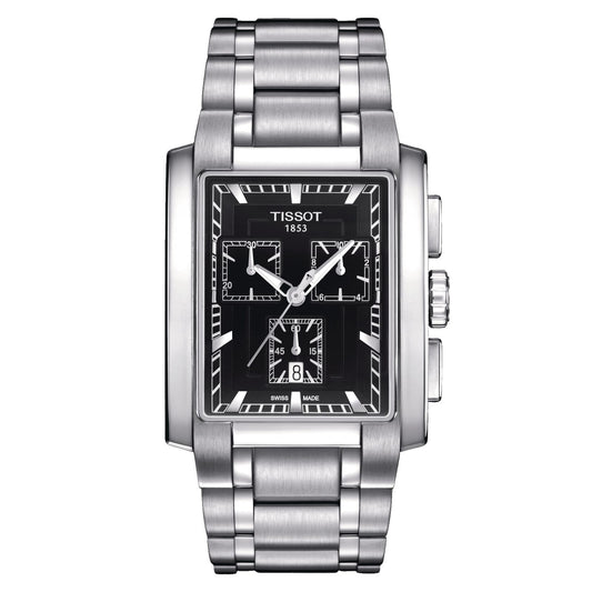 Tissot Txl Chronograph (Stainless Steel, Grey) Indexes