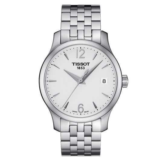 Tissot Tradition Lady (Stainless Steel, Grey) Arabic And Indexes