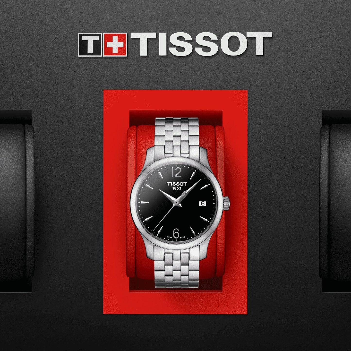 Tissot Tradition Lady (Stainless Steel, Grey) Arabic And Indexes
