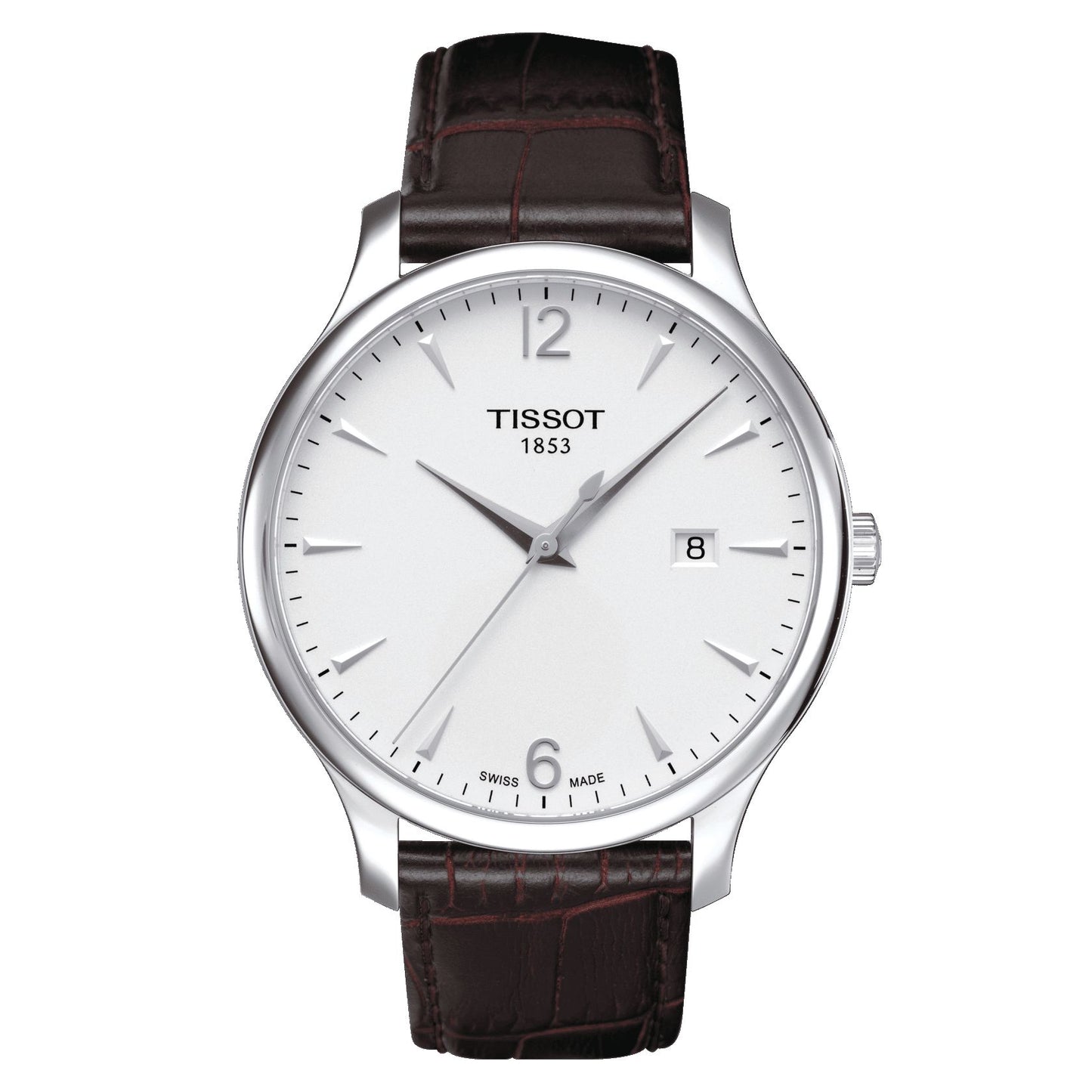 Tissot Tradition (Leather, Brown) Arabic And Indexes