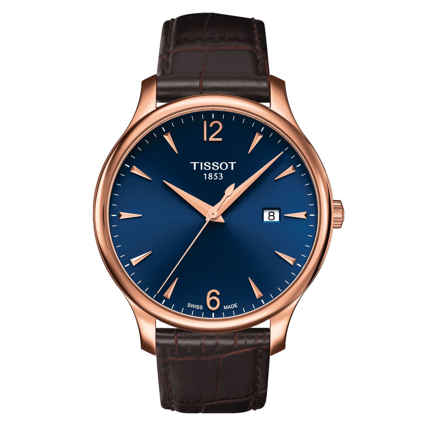 Tissot Tradition (Leather, Brown) Arabic And Indexes