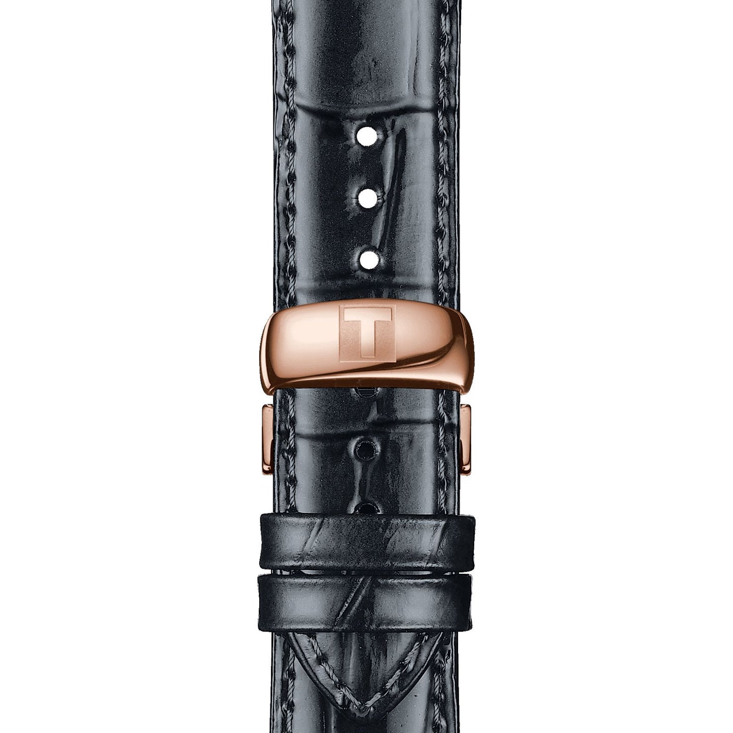 Tissot Tradition (Leather, Grey) Indexes And Diamonds