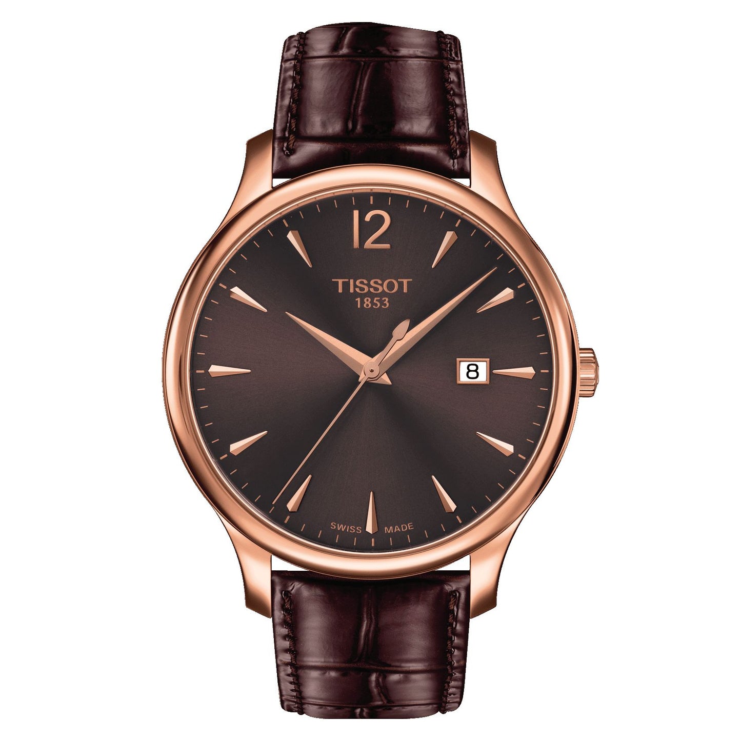 Tissot Tradition (Leather, Brown) Arabic And Indexes