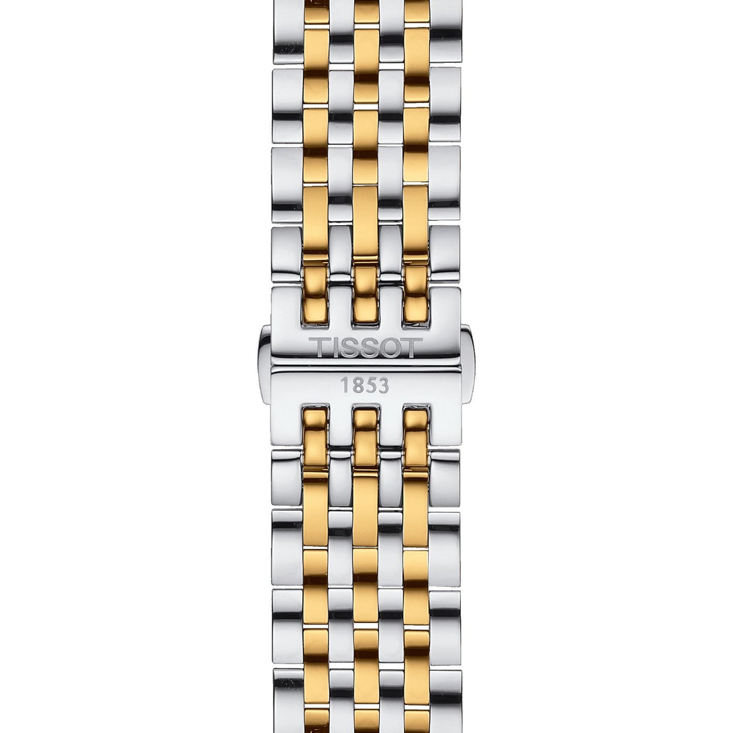 Tissot Tradition Perpetual Calendar (Stainless Steel, Grey/Yellow Gold 1N14) Arabic And Indexes