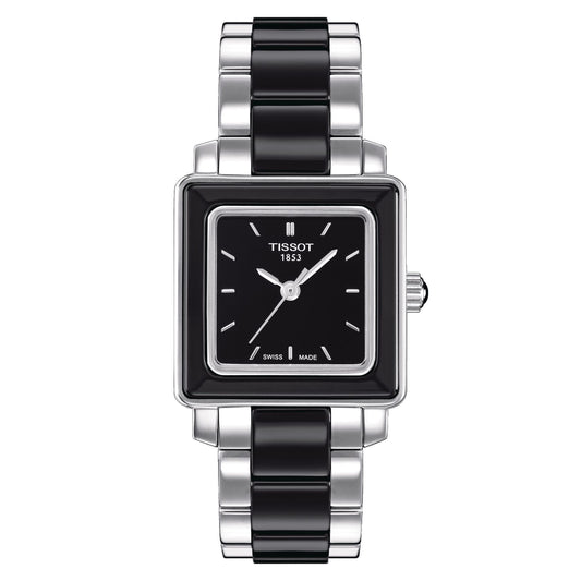 Tissot Cera (Ceramic, Grey/Black) Indexes