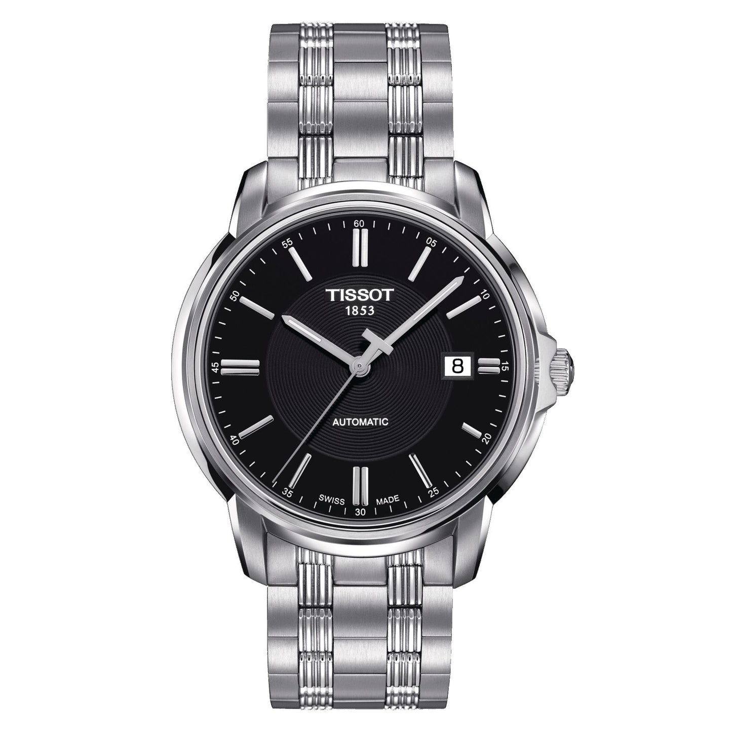 Tissot Automatics IIi Date (Stainless Steel, Grey) Indexes