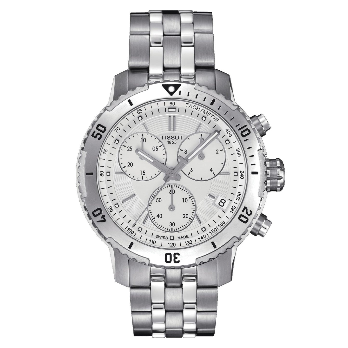 Tissot Prs 200 (Stainless Steel, Grey) Indexes
