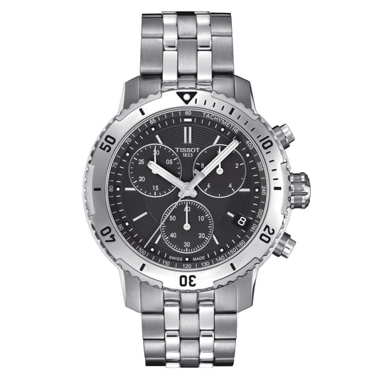 Tissot Prs 200 (Stainless Steel, Grey) Indexes