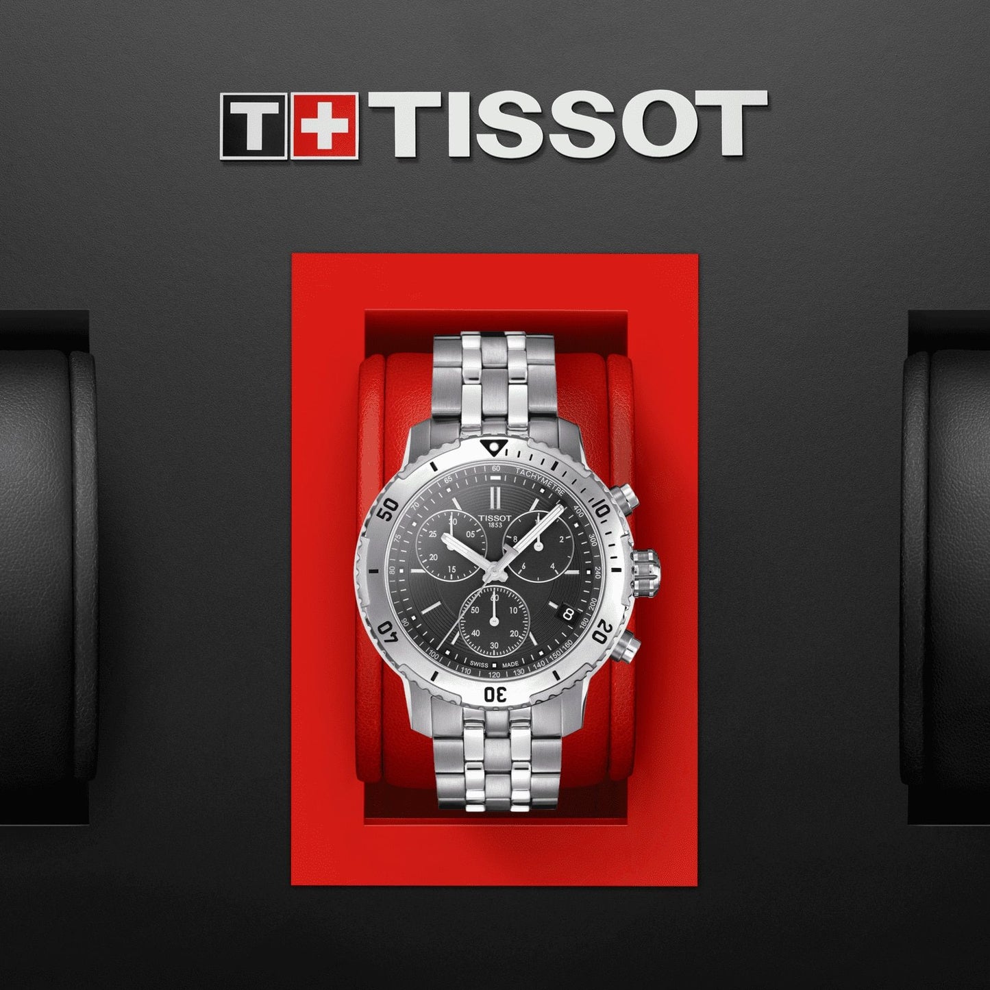 Tissot Prs 200 (Stainless Steel, Grey) Indexes