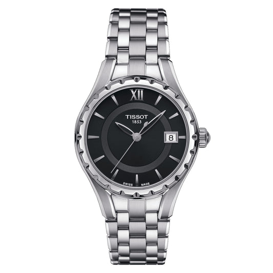 Tissot Lady (Stainless Steel, Grey) Roman And Indexes