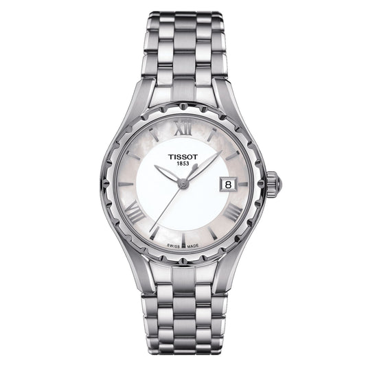 Tissot Lady (Stainless Steel, Grey) Roman And Indexes