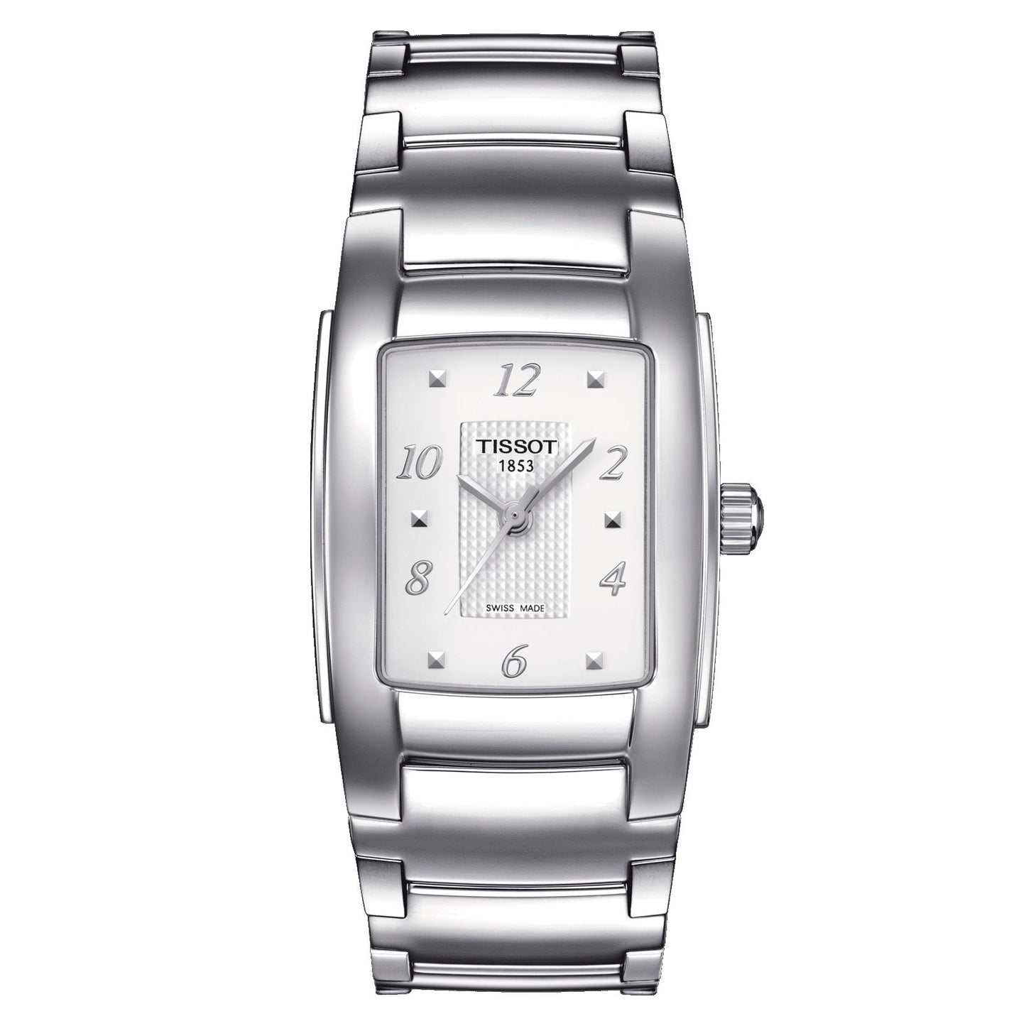Tissot T10 (Stainless Steel, Grey) Arabic And Indexes