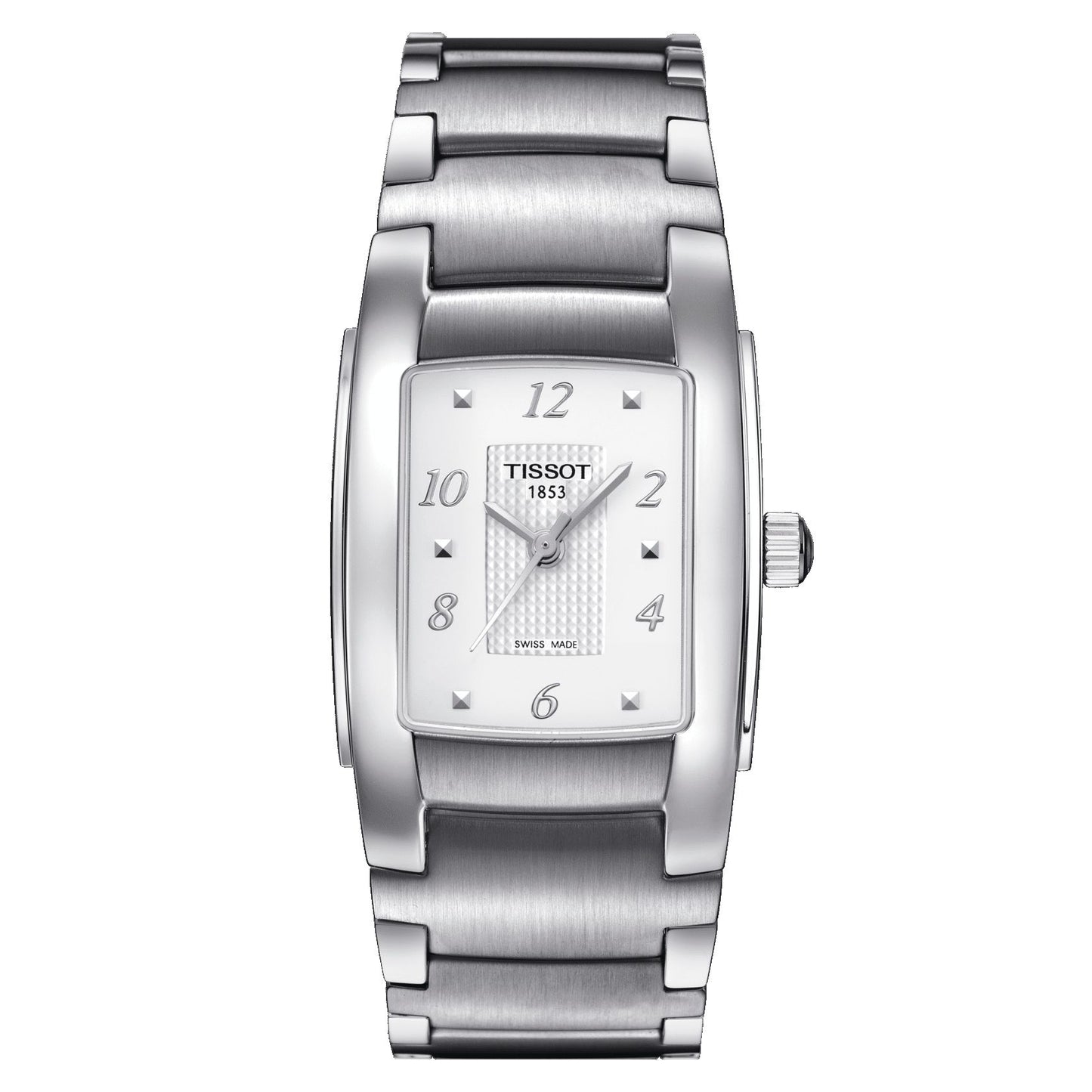 Tissot T10 (Stainless Steel, Grey) Arabic And Indexes