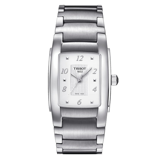 Tissot T10 (Stainless Steel, Grey) Arabic And Indexes