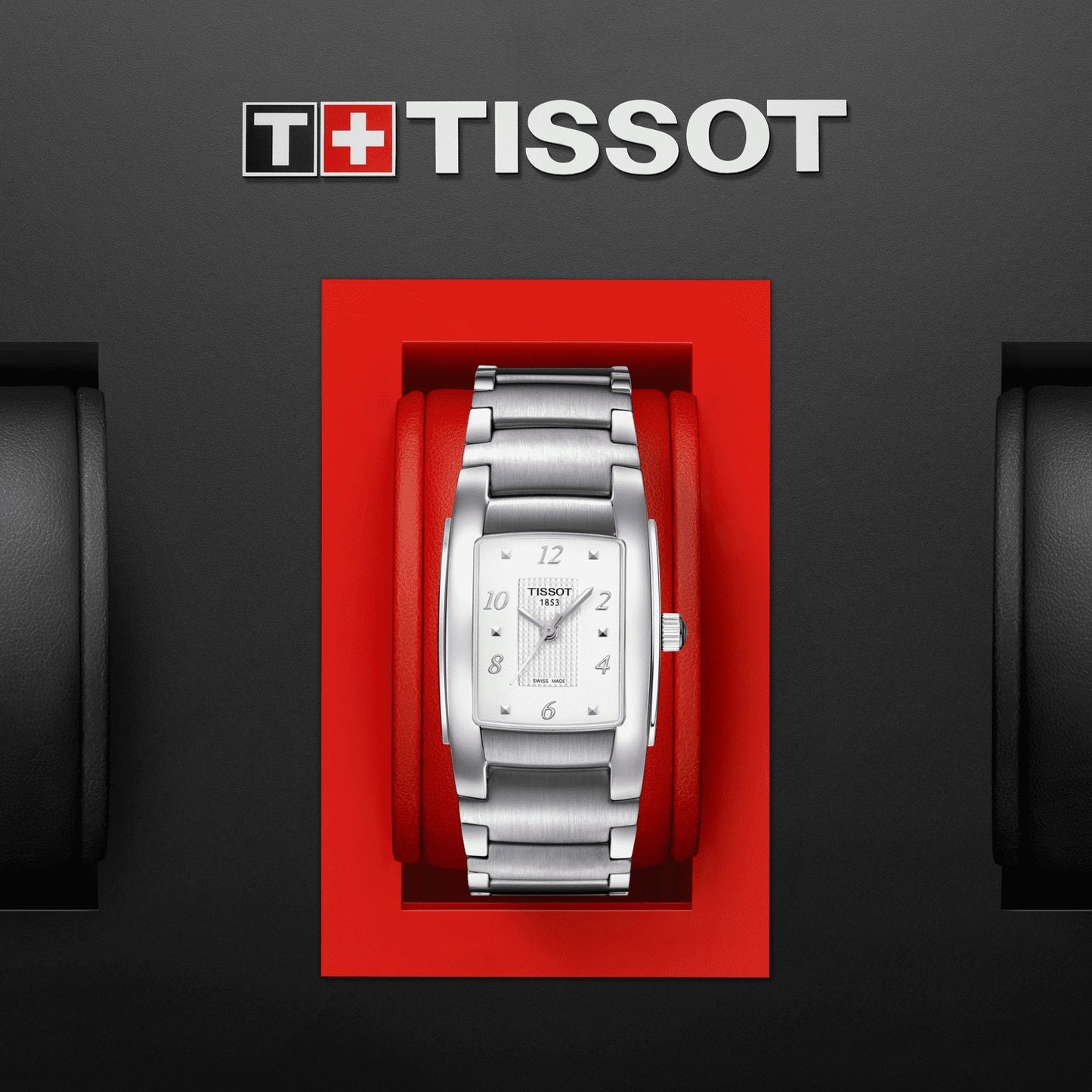 Tissot T10 (Stainless Steel, Grey) Arabic And Indexes
