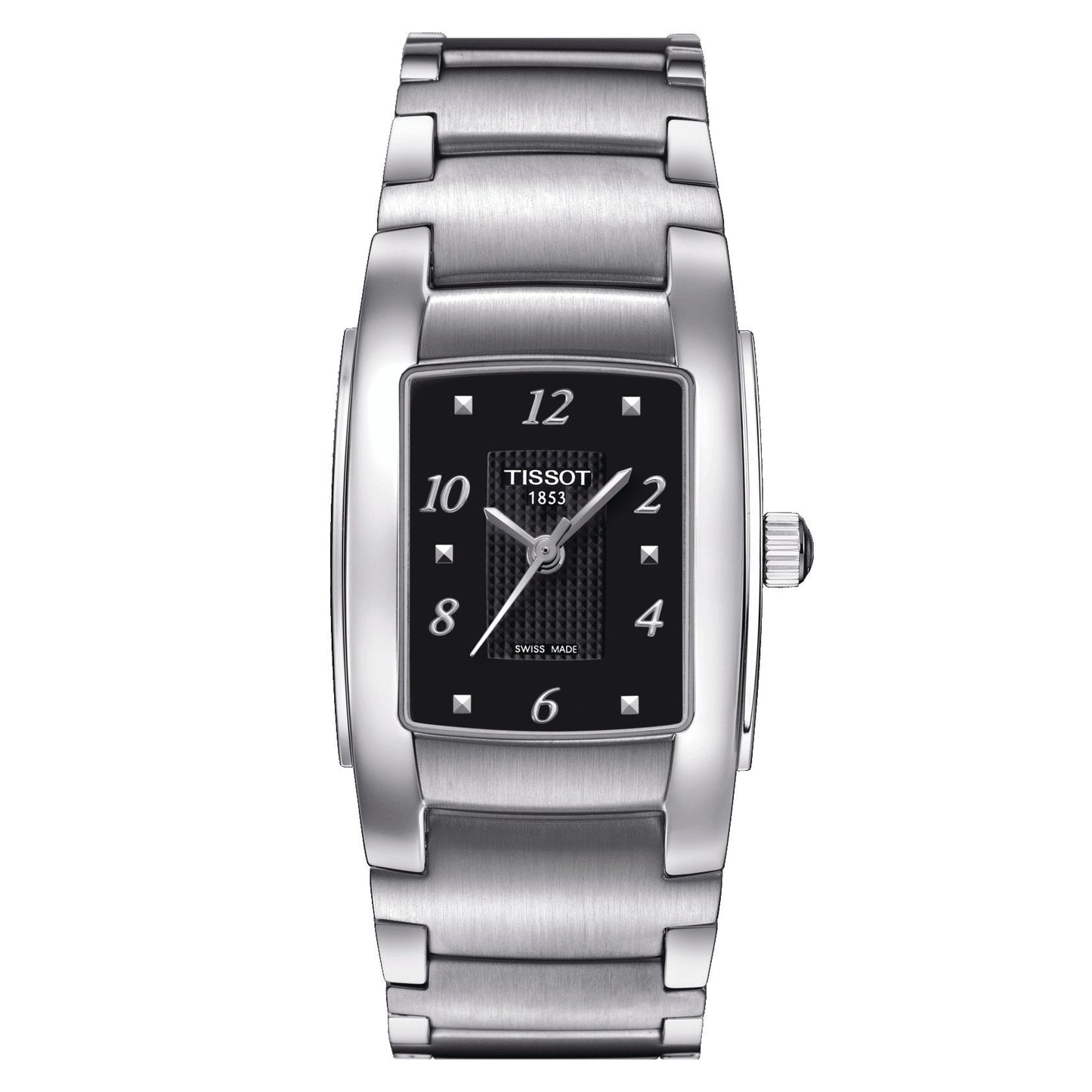 Tissot T10 (Stainless Steel, Grey) Arabic And Indexes