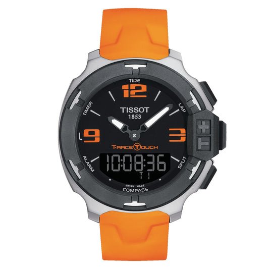 Tissot T-Race Touch (Synthetic, Orange) Arabic And Indexes