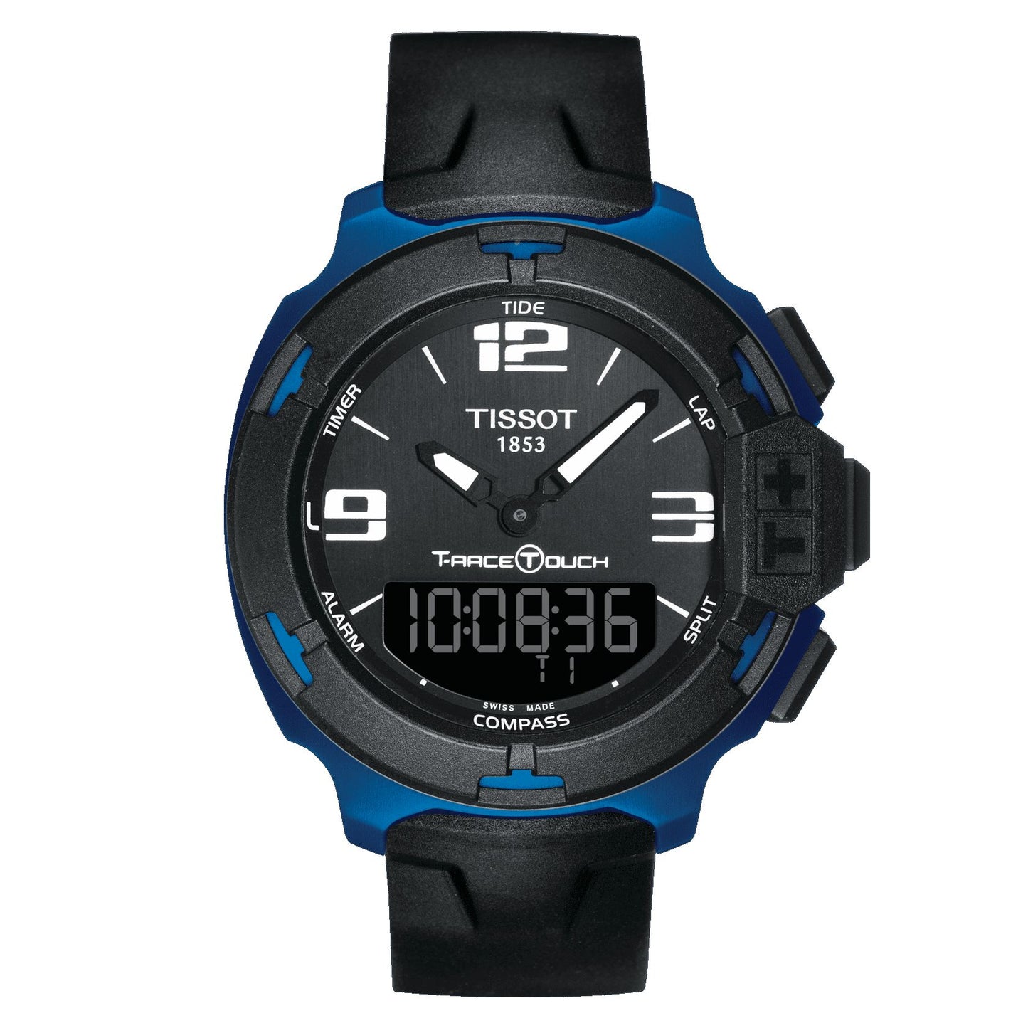 Tissot T-Race Touch Aluminium (Silicone, Black) Arabic And Indexes