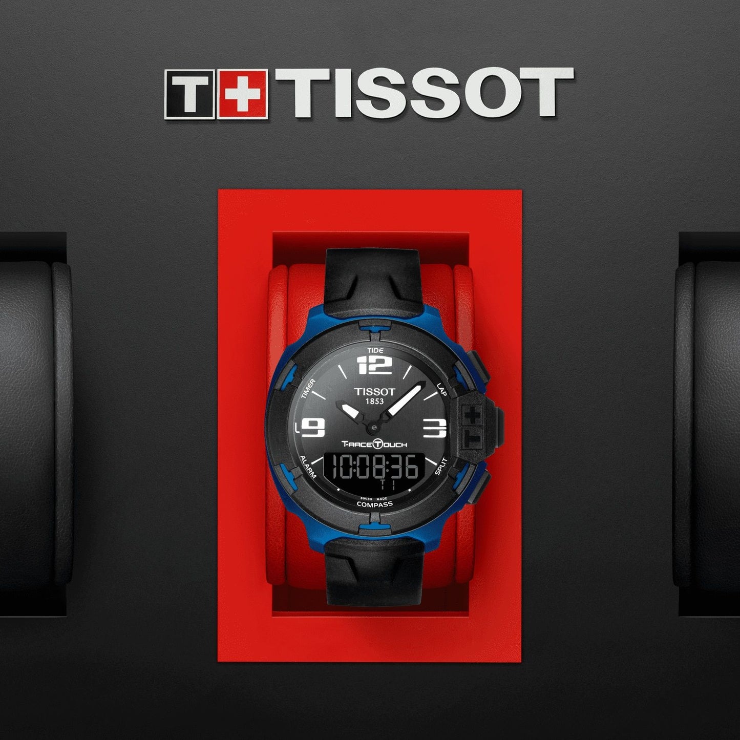 Tissot T-Race Touch Aluminium (Silicone, Black) Arabic And Indexes