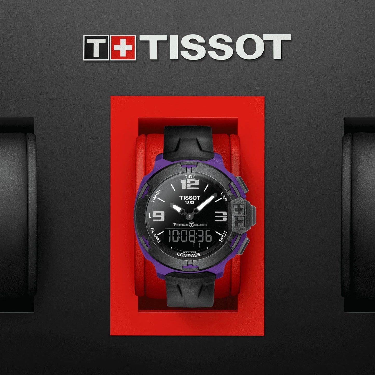 Tissot T-Race Touch Aluminium (Silicone, Black) Arabic And Indexes