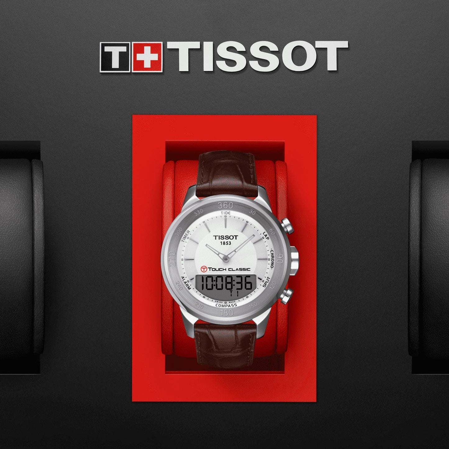 Tissot T-Touch Classic (Leather, Brown) Indexes