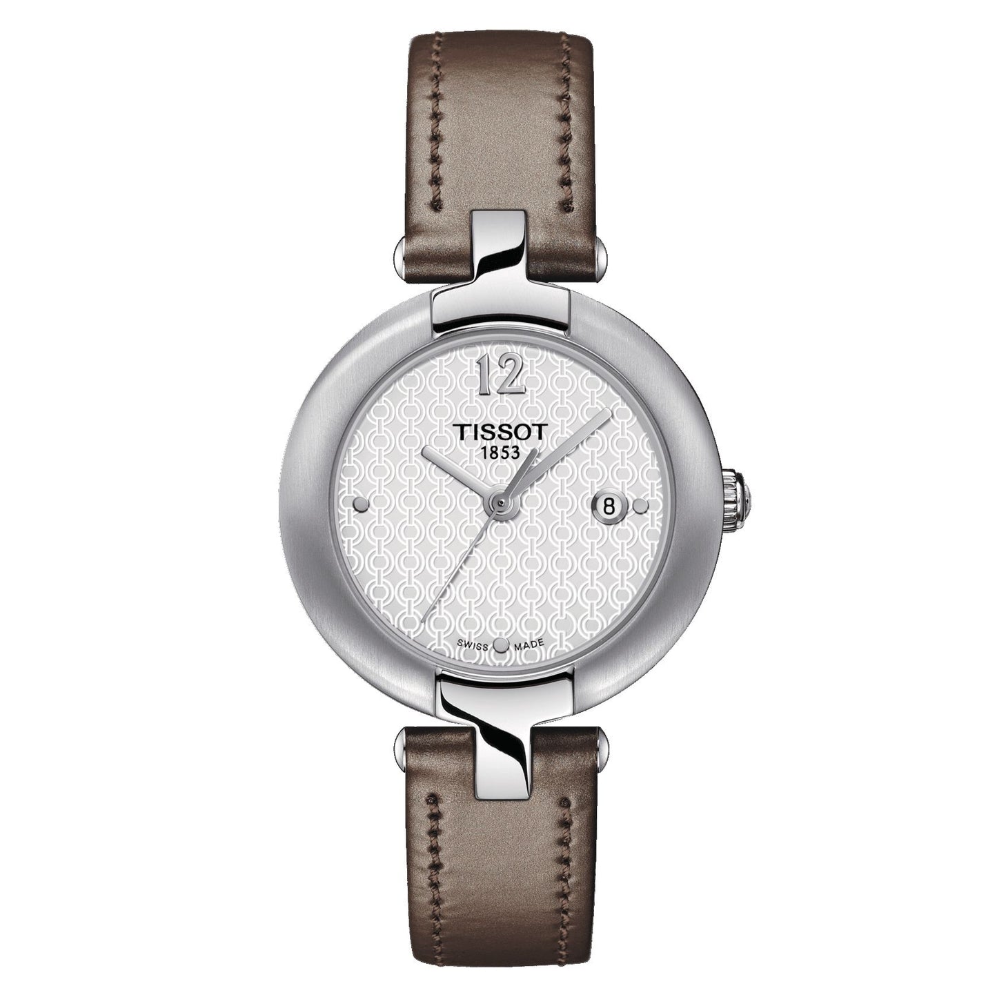 Pinky By Tissot (Leather, Brown) Arabic And Indexes